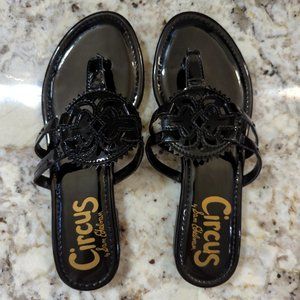 Circus by Sam Edelman Canyon Black Patent Sandals